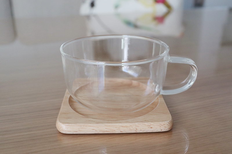 無印良品　耐熱ティーカップ　ブログ画像